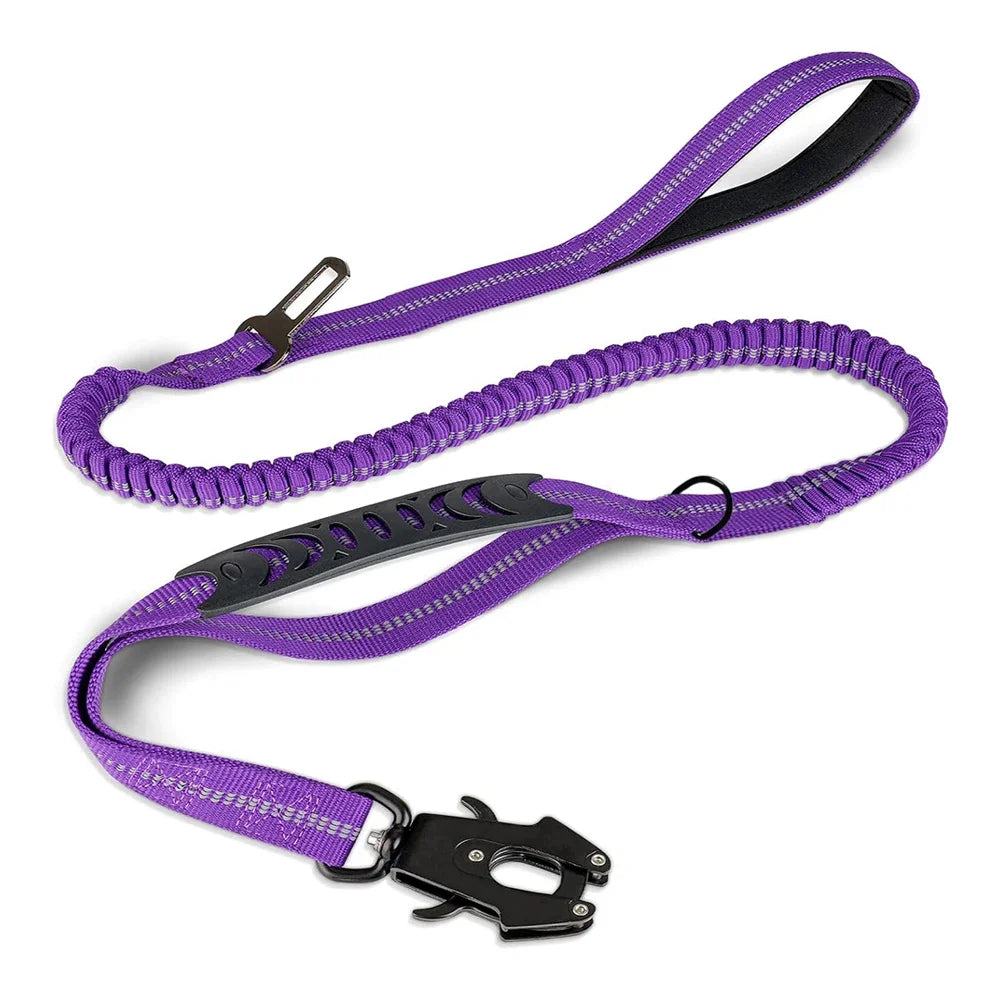 Bounce Back Reflective Bungee Dog Lead