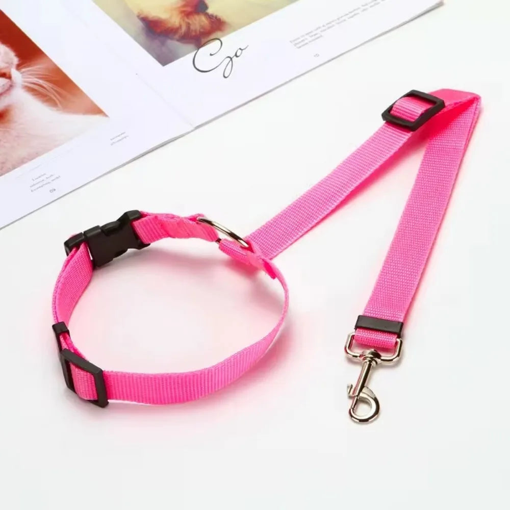 Click & Go Adjustable Dog Car Tether