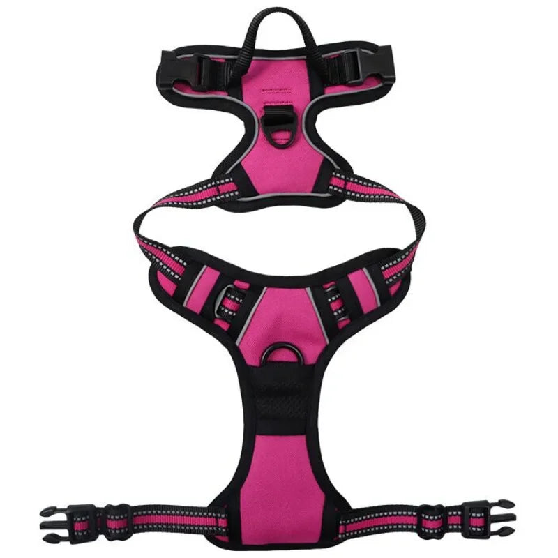 Bright Side Reflective Padded Dog Harness