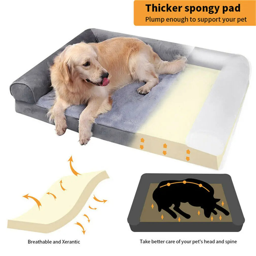 Dream Nest Supportive Bolster Dog Bed
