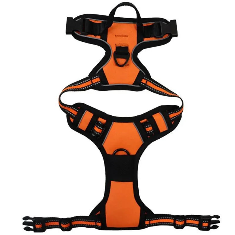 Bright Side Reflective Padded Dog Harness