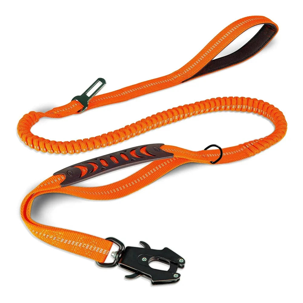 Bounce Back Reflective Bungee Dog Lead