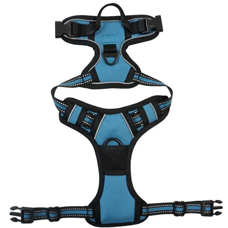 Bright Side Reflective Padded Dog Harness