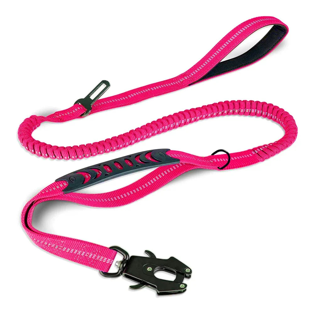 Bounce Back Reflective Bungee Dog Lead