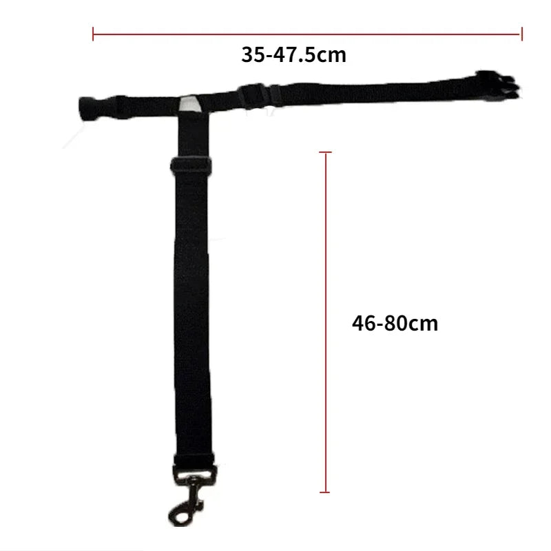 Click & Go Adjustable Dog Car Tether