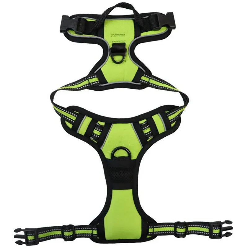 Bright Side Reflective Padded Dog Harness