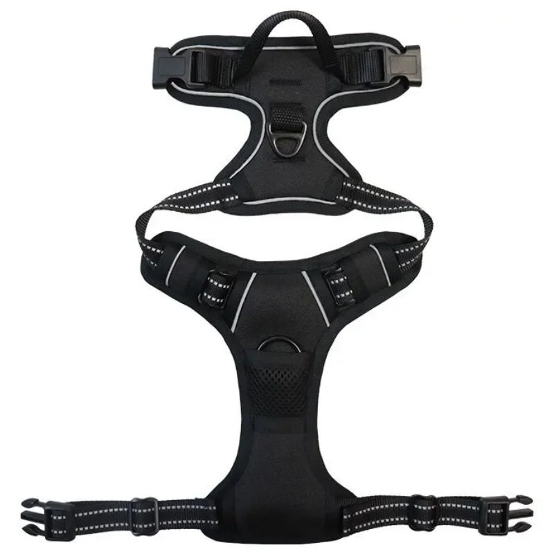 Bright Side Reflective Padded Dog Harness